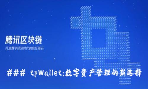 ### tpWallet：数字资产管理的新选择